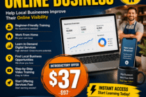 A work from home business idea for beginners to make money online offering easy to learn services.